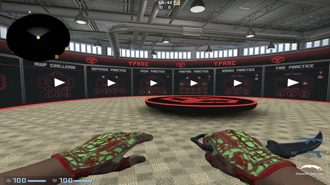 Превью карты Yprac Dust2 для лайнапов смоков и флешей в CS2