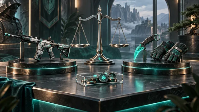 Outgoing and incoming collectibles on opposite sides of a balance scale.